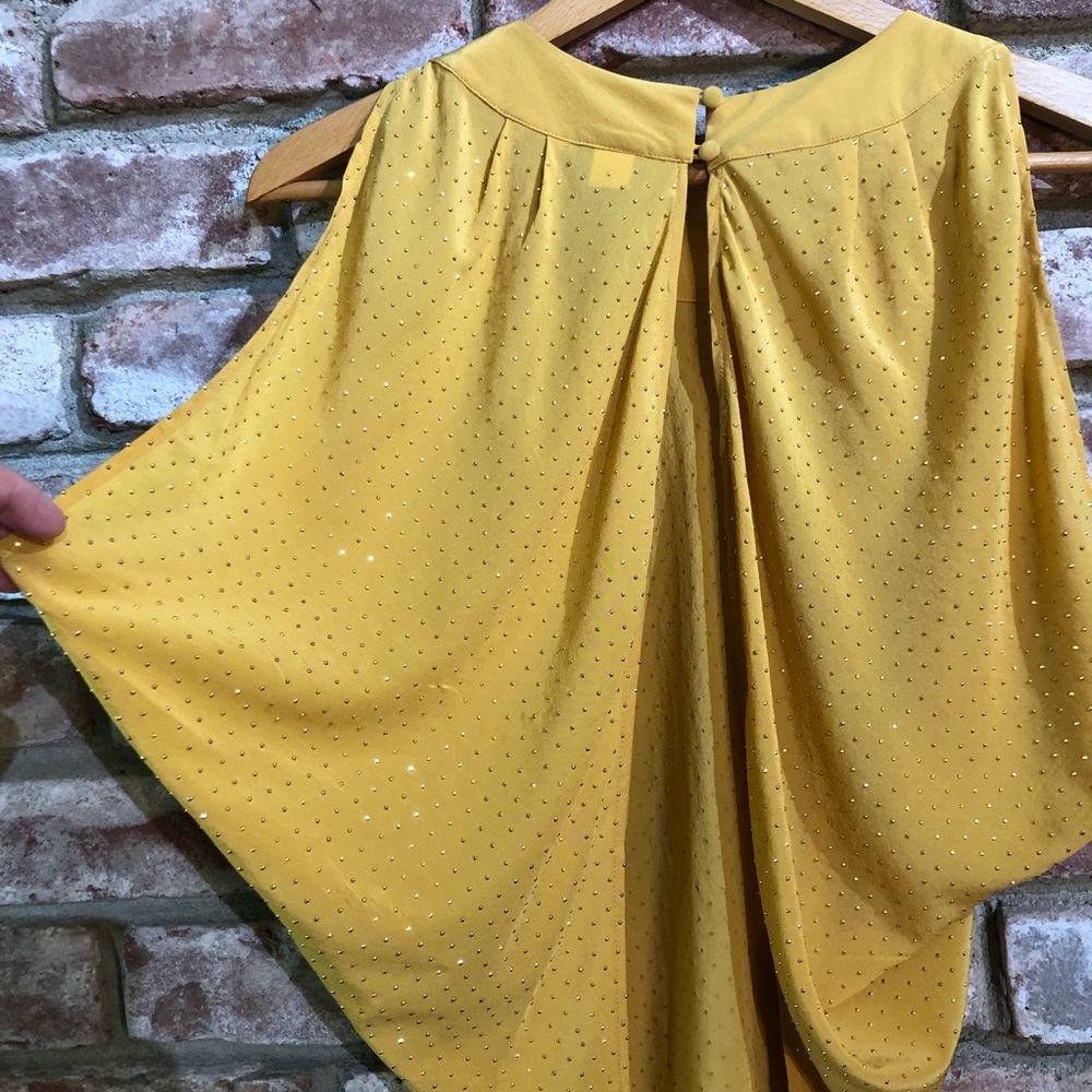 bebe Silk Backless Drape Top-Pre❤️’d - Picture 7 of 7